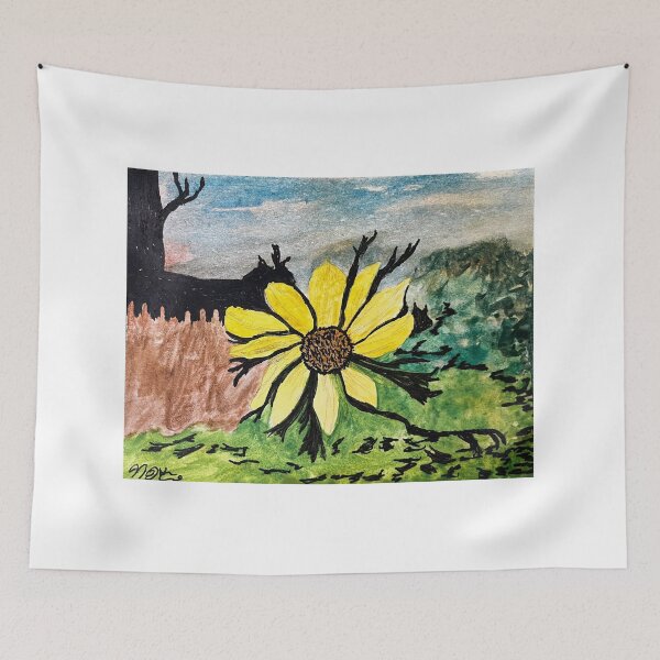 Item preview, Sunflower Says “Hi” designed and sold by BirdandaBrush.