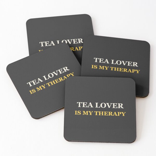 Item preview, Tea Lover Is My Therapy - Tea Lover designed and sold by RetroThreadWorks.