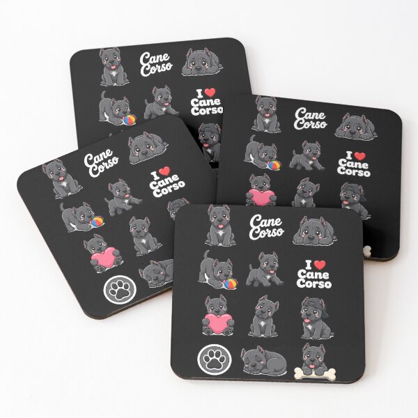 Item preview, Cute Cane Corso stickers and apparel design designed and sold by rafaeltto.