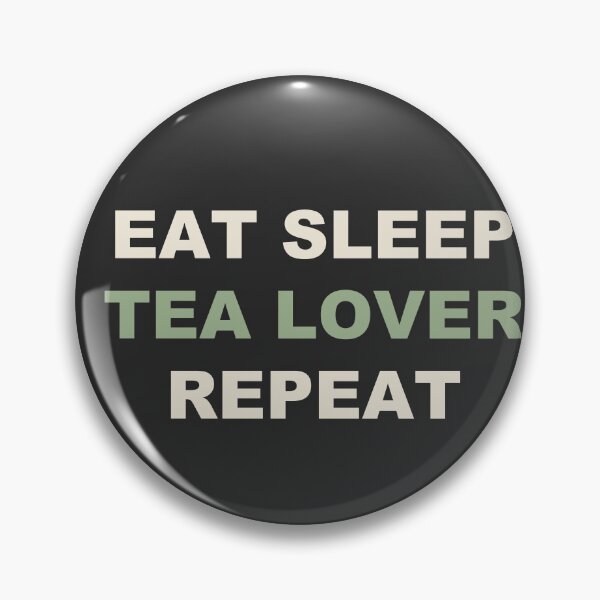 Item preview, Eat Sleep Tea Lover Repeat - Tea Lover designed and sold by RetroThreadWorks.
