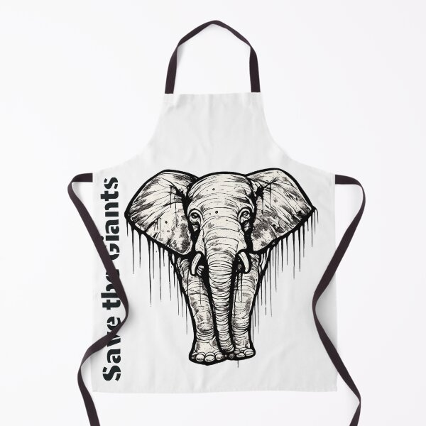 Item preview, Save Giants – Colorful Elephant Street Art designed and sold by SidneiSampaioStudio.