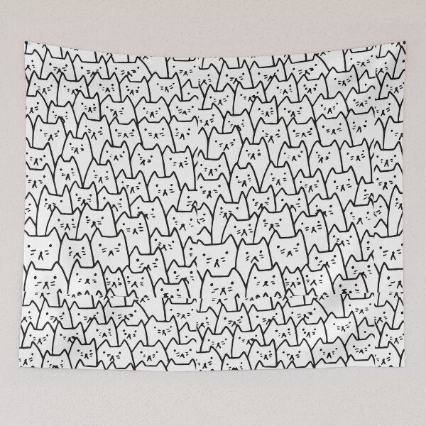 Item preview, Playful Cat Faces designed and sold by 0youcef0.