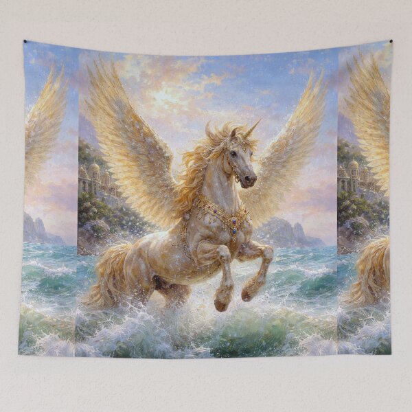 Item preview, Chrysaor Painting – Greek Mythology Warrior and Hero designed and sold by GalleryKauffeld.