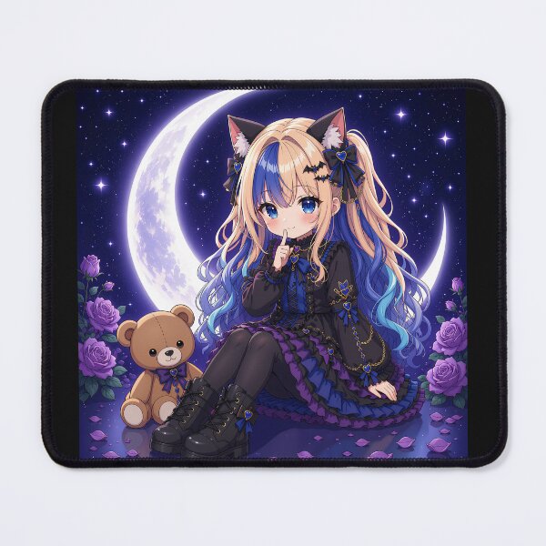Item preview, Shy Gothic Lolita Neko Girl designed and sold by Revyra Design .