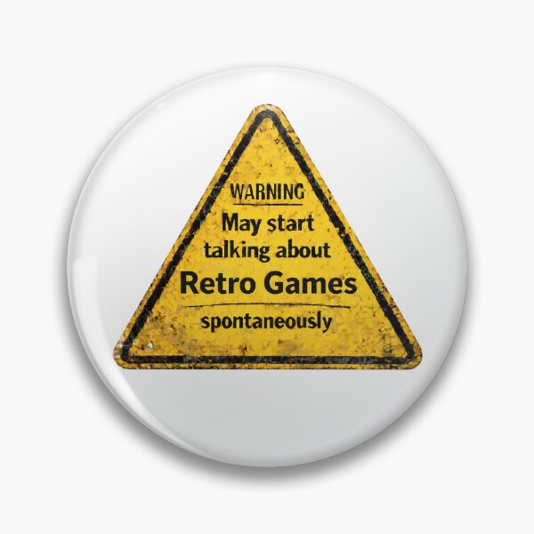 Item preview, Warning May Start Talking About Retro Games Funny Gamer Design. designed and sold by The-T-In-Retro.