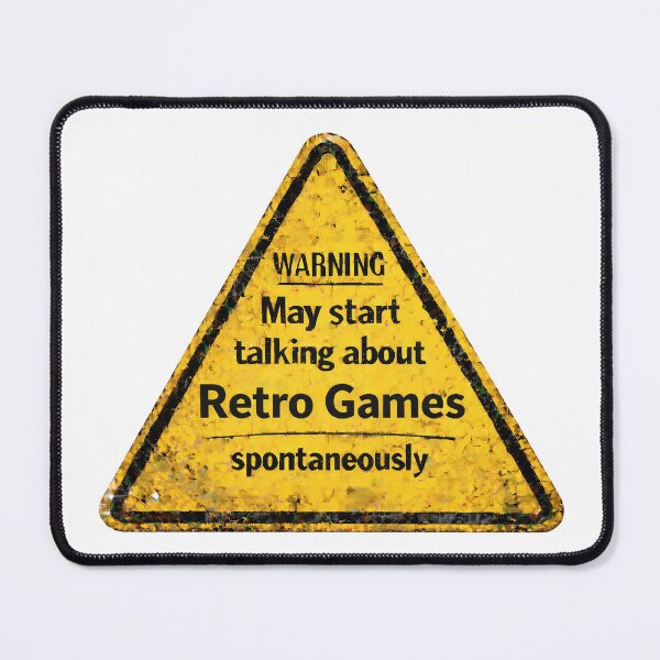 Item preview, Warning May Start Talking About Retro Games Funny Gamer Design. designed and sold by The-T-In-Retro.