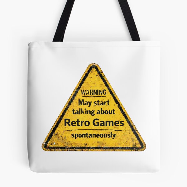 Item preview, Warning May Start Talking About Retro Games Funny Gamer Design. designed and sold by The-T-In-Retro.