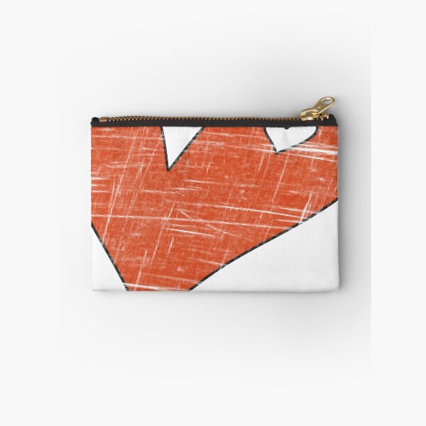Item preview, Scratch Grunge Red Heart Outline Doodle designed and sold by ZorianArt.