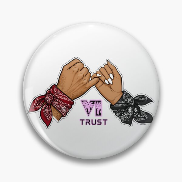 Item preview, GTA 6 Outlaws - Trust Pinky Swear Neon Design designed and sold by UrbaneVibeCo.