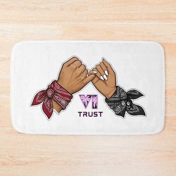 Item preview, GTA 6 Outlaws - Trust Pinky Swear Neon Design designed and sold by UrbaneVibeCo.