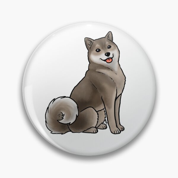 Item preview, Dog - Hokkaido - Sesame designed and sold by Jennifer Stolzer.