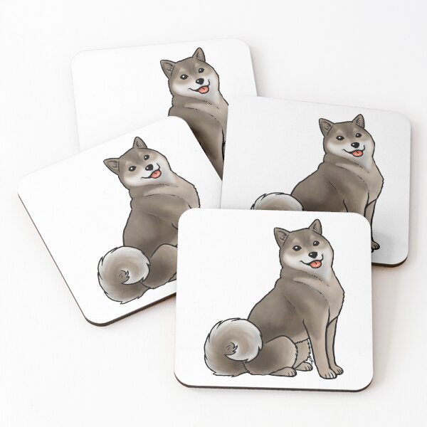 Item preview, Dog - Hokkaido - Sesame designed and sold by Jennifer Stolzer.