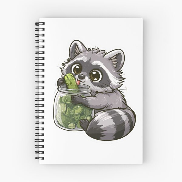 Item preview, Funny Raccoon Eating Pickles – Cute Pickle Lover Raccoon designed and sold by AceEye.