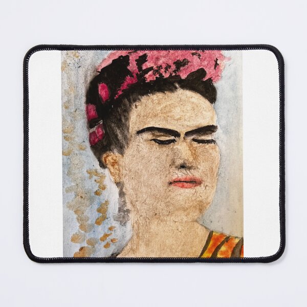 Item preview, Frida Kahlo Inspired Tribute Portrait  designed and sold by BirdandaBrush.