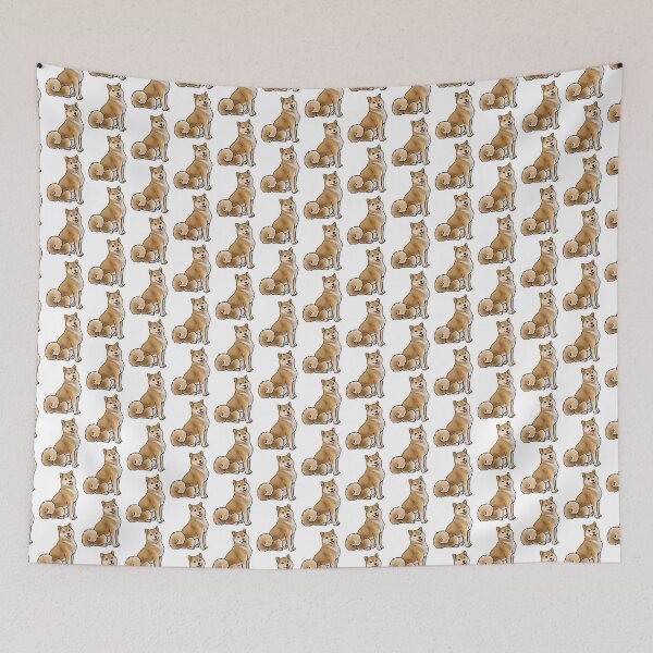 Item preview, Dog - Hokkaido - Red Sesame designed and sold by Jennifer Stolzer.