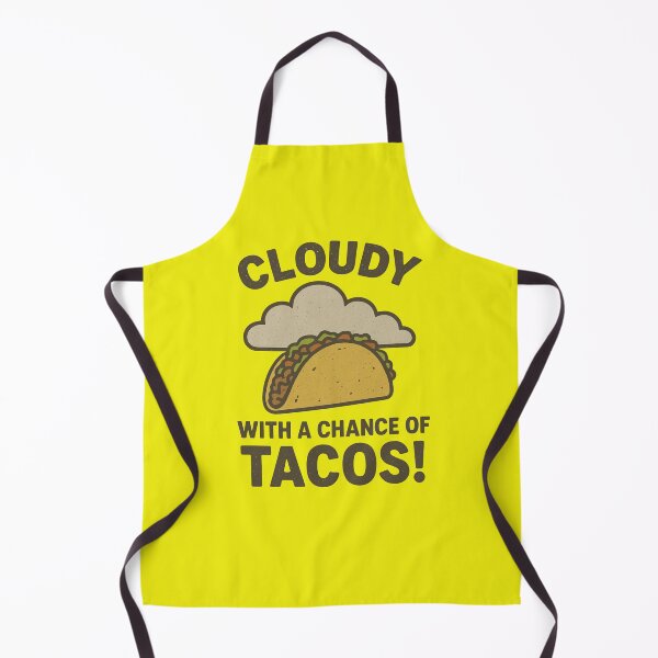Item preview, Cloudy with a Chance of Tacos T-shirt designed and sold by Pickleball 623.