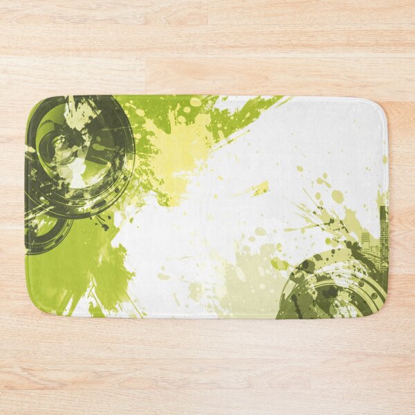 Item preview, Y2K green Frutiger Metro Grunge Speaker | 2000s Retro Urban Streetwear Aesthetic Wallpaper designed and sold by Pics'Elle Creations.