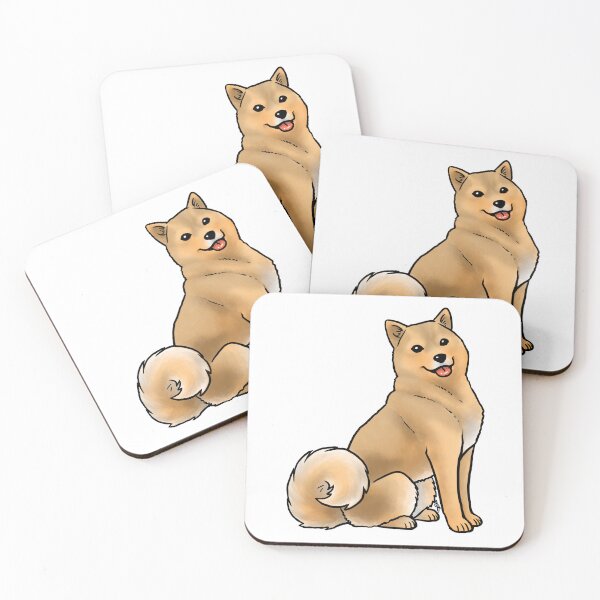 Item preview, Dog - Hokkaido - Red designed and sold by Jennifer Stolzer.