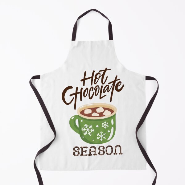 Item preview, Hot Chocolate Season – Cozy winter design with hot chocolate & marshmallows designed and sold by PureHopeStudio.