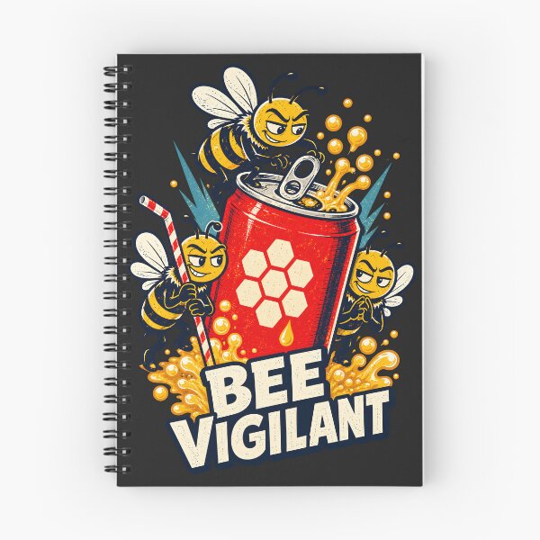 Item preview, Bee Vigilant of Soda designed and sold by palaco210.