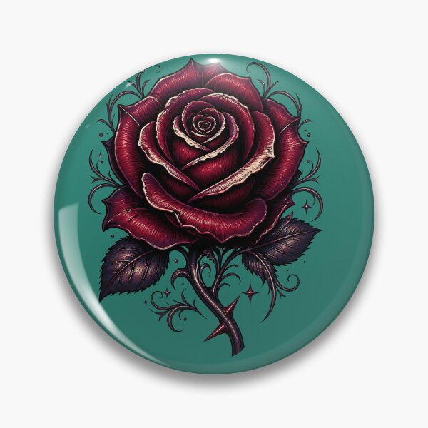 Item preview, Gothic Rose in Dark Romantic Bloom designed and sold by Fun2Fentastic.