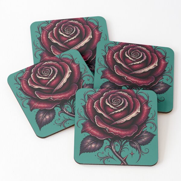 Item preview, Gothic Rose in Dark Romantic Bloom designed and sold by Fun2Fentastic.