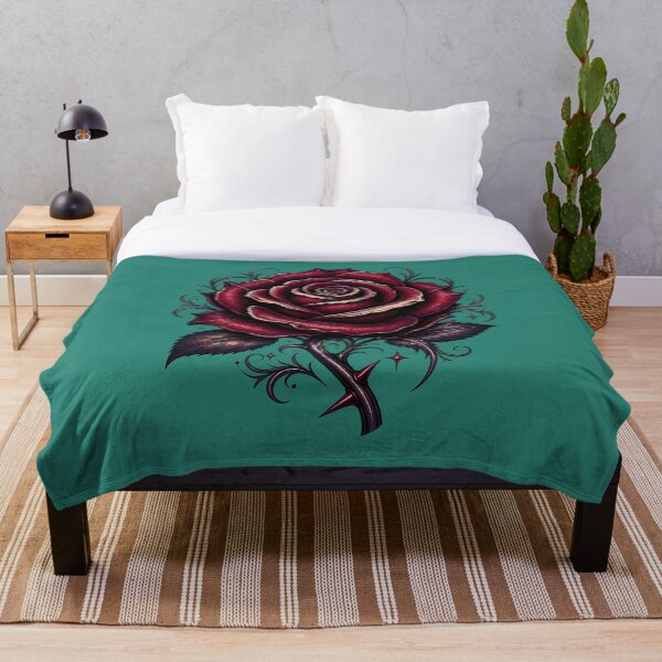 Artikelvorschau, Gotische Rose in dunkler romantischer Blüte entworfen und verkauft von Fun2Fentastic.