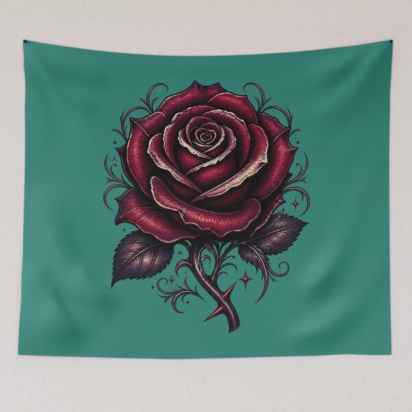 Item preview, Gothic Rose in Dark Romantic Bloom designed and sold by Fun2Fentastic.