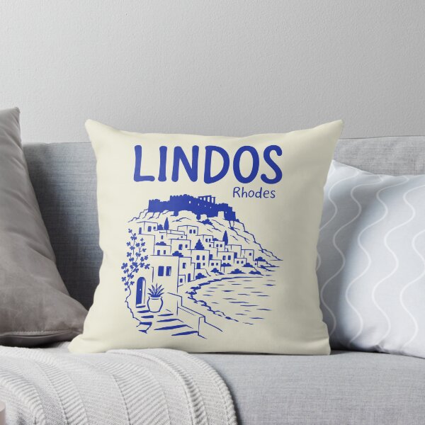 Item preview, Lindos Rhodes Coastal Summer Aesthetic designed and sold by MavtM.