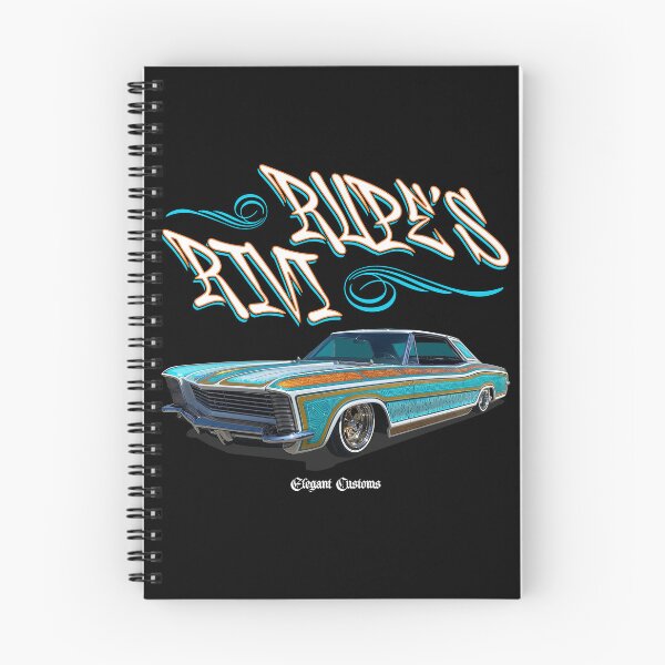 Item preview, 1965 Riviera Rupe's Rivi with text - Lowrider, Kustom, Hot Rod, Muscle Car designed and sold by Elegant Customs.