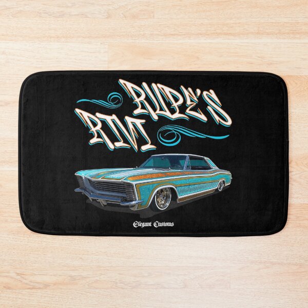 Item preview, 1965 Riviera Rupe's Rivi with text - Lowrider, Kustom, Hot Rod, Muscle Car designed and sold by Elegant Customs.