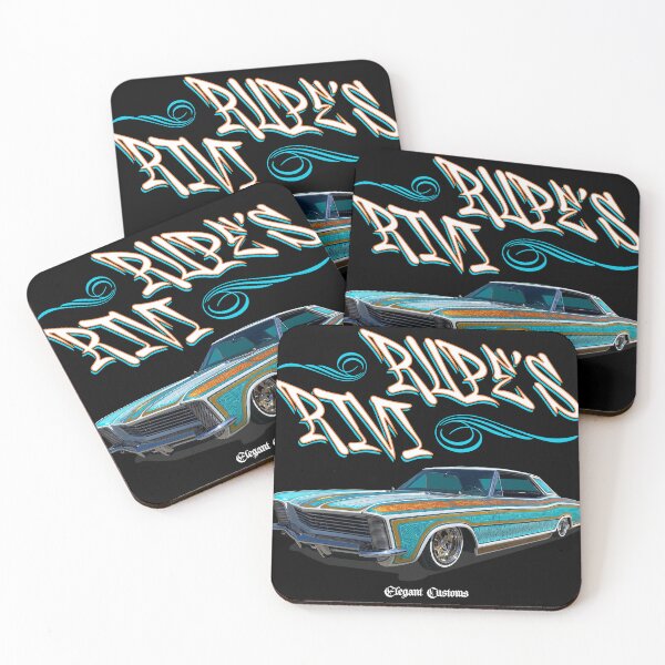 Item preview, 1965 Riviera Rupe's Rivi with text - Lowrider, Kustom, Hot Rod, Muscle Car designed and sold by Elegant Customs.