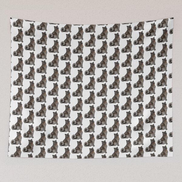 Item preview, Dog - Hokkaido - Brindle designed and sold by Jennifer Stolzer.