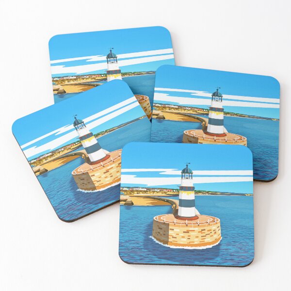 Item preview, Seaham Lighthouse designed and sold by Richard O'Neill Art.