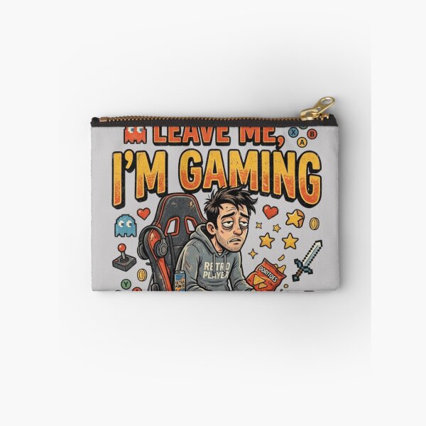 Item preview, Leave Me I’m Gaming – Funny Gamer Quote Gaming Controller Design designed and sold by RajDeals.