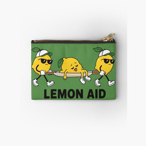 Item preview, Lemon Aid Funny Food Pun Cartoon Lemons    designed and sold by littlepiptales.