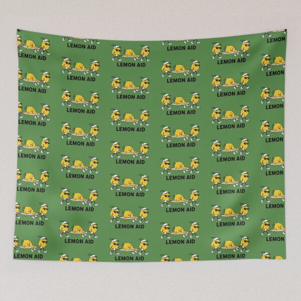 Item preview, Lemon Aid Funny Food Pun Cartoon Lemons    designed and sold by littlepiptales.