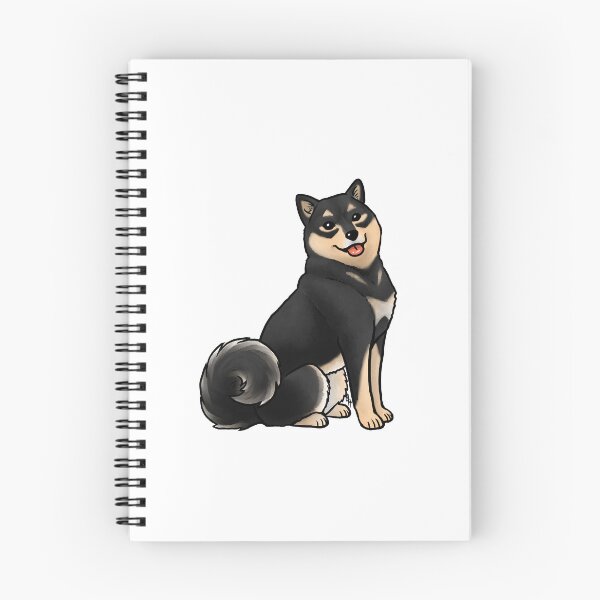 Item preview, Dog - Hokkaido - Black and Tan designed and sold by Jennifer Stolzer.