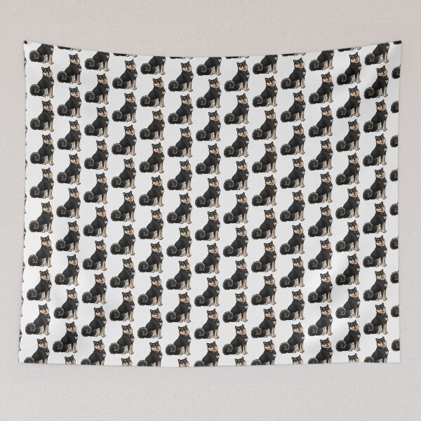 Item preview, Dog - Hokkaido - Black and Tan designed and sold by Jennifer Stolzer.