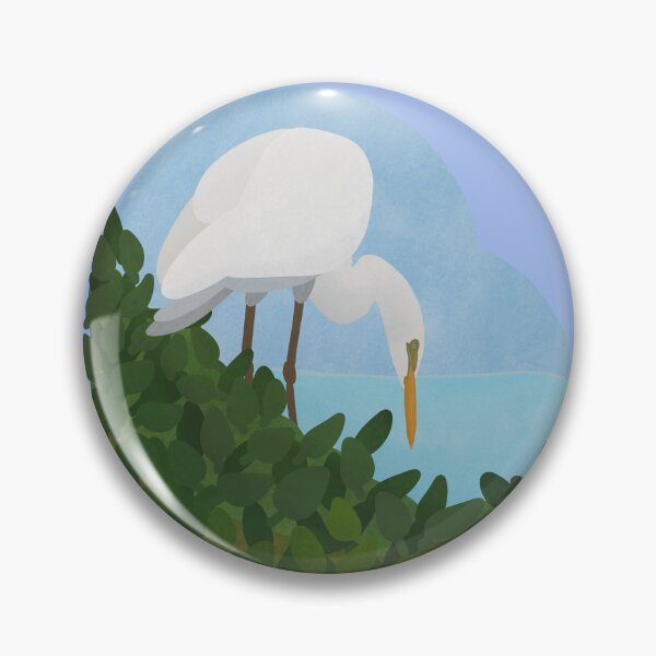 Item preview, Great egret in the wild designed and sold by FandomizedRose.