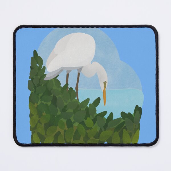 Item preview, Great egret in the wild designed and sold by FandomizedRose.