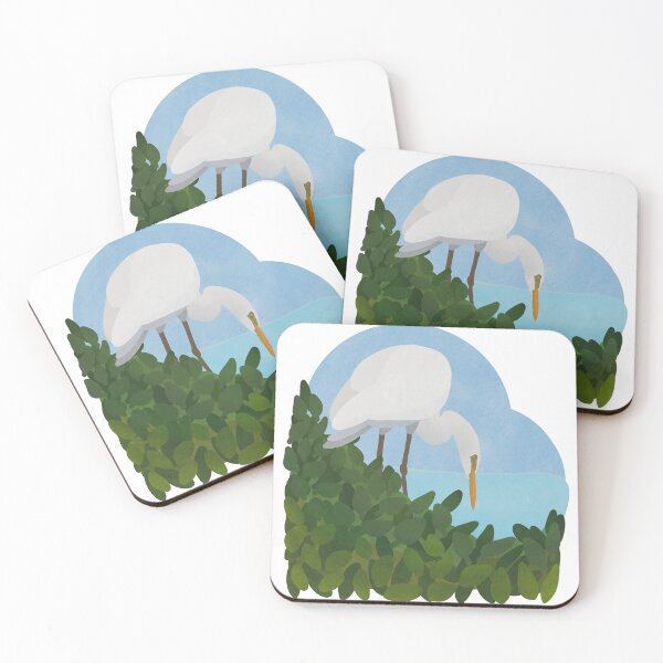 Item preview, Great egret in the wild designed and sold by FandomizedRose.