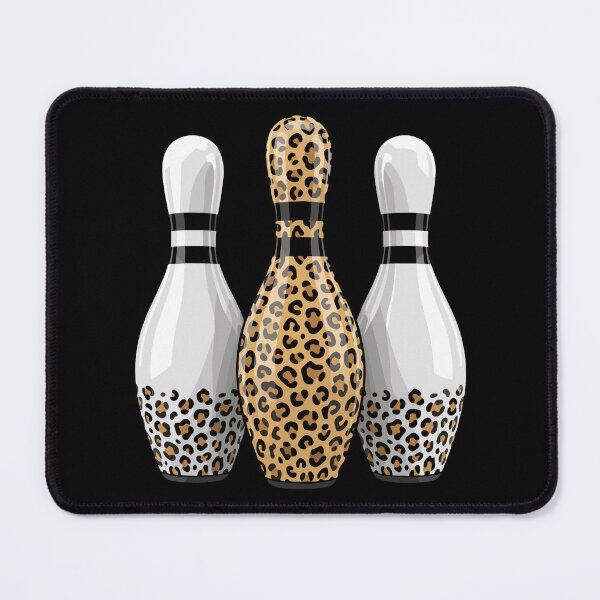 Item preview, Leopard Print Bowling Pins Bowling Enthusiast designed and sold by SofiBlair.