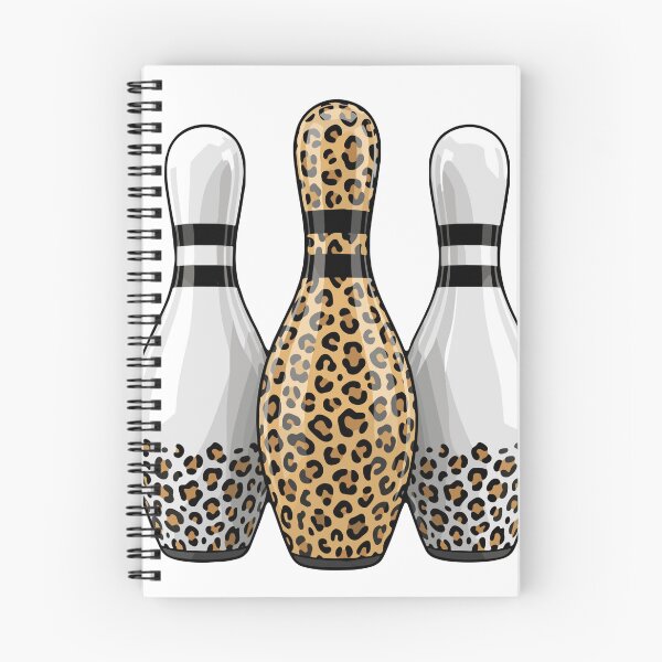 Item preview, Leopard Print Bowling Pins Bowling Enthusiast designed and sold by SofiBlair.