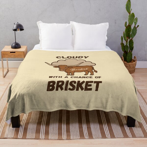 Item preview, Cloudy with a Chance of Brisket T-Shirt designed and sold by Pickleball 623.