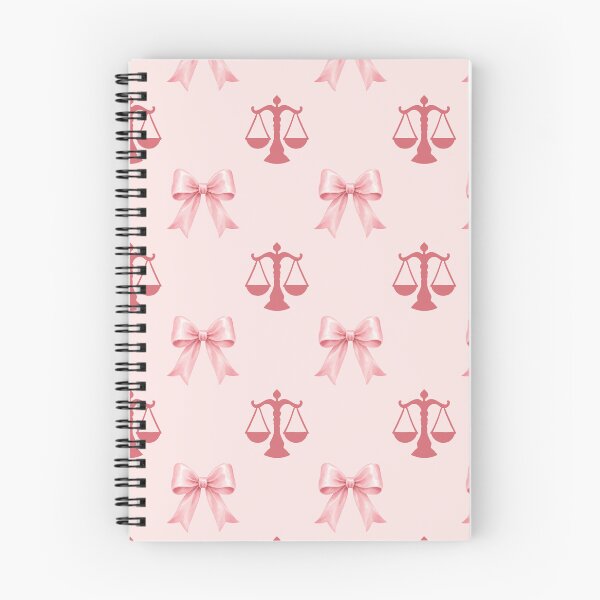 Item preview, Coquette Bow Pattern Gift For Lawyer Scales Of Justice | Pink Ribbon Gift For Law Student Legal | Aesthetic Scales Pattern Gift For Attorney Law School Grad or Future Lawyer designed and sold by VivaFy.