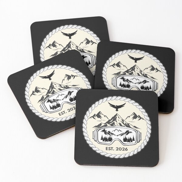 Item preview, Vintage Mountain Ski Badge Eagle EST 2026 designed and sold by SteCreator.