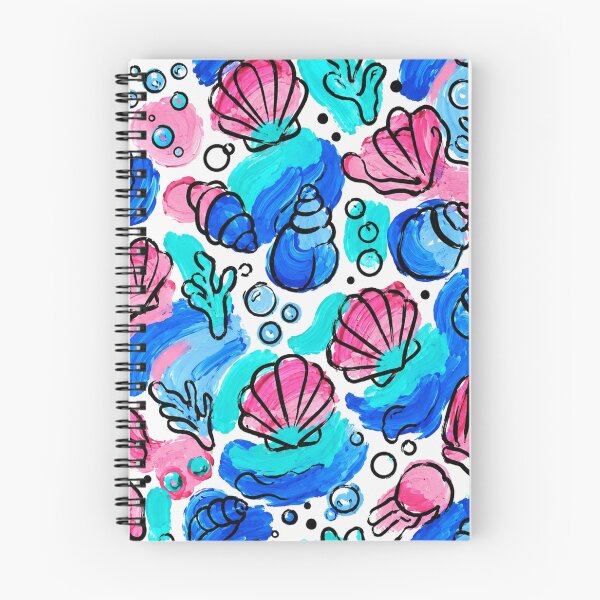 Item preview, Colorful Watercolor Seashells Seamless Pattern designed and sold by SayMaria.