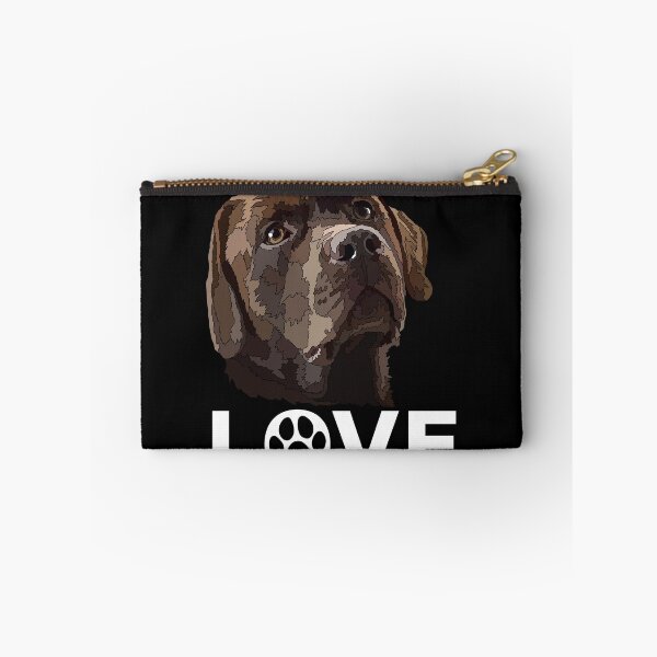 Item preview, Chocolate Labrador Retriever Love Puppy designed and sold by Just-Arts-4U.