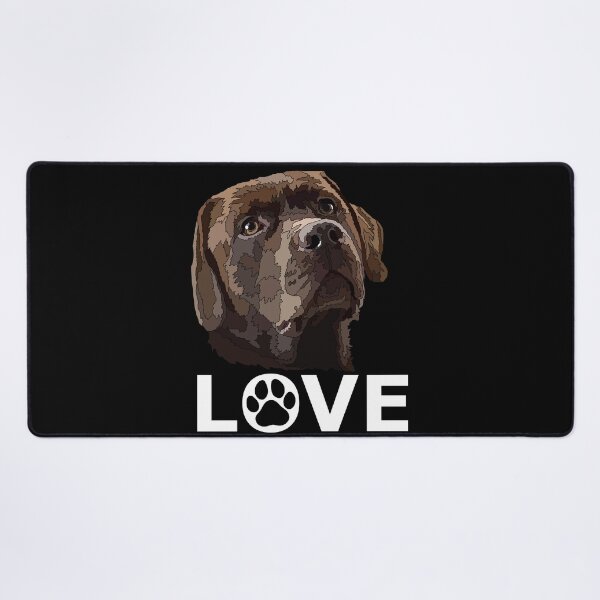 Item preview, Chocolate Labrador Retriever Love Puppy designed and sold by Just-Arts-4U.
